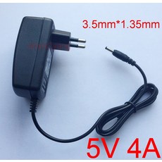 1PCS 교체 5V 4A AC DC 어댑터 충전기 EU 플러그 Lenovo Ideapad 100S 11IBY 80R2| dc| 3.5mm, 01 EU plug