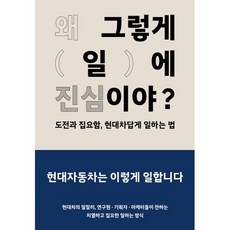 [현대자동차]왜 그렇게 일에 진심이야? : 도전과 집요함 현대차답게 일하는 법, 상품명