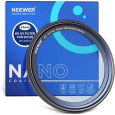 NEEWER UV Protection Filter Compatible with Ricoh GR IIIx GRIIIx GR III GRIII GR II GRII Multi Coat