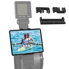 Concept 2 로잉 머신용 휴대폰 및 태블릿 홀더 C2 모델 C&D 로워 전용 태블릿 및 휴대폰 및 아이패드와 호환 최대 11인치 스크린 사이즈