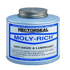 Rectorseal 71431 1-Pound Moly-Rich Antiseize And Lubricant null, 1, Rectorseal 71431 1-Pound Moly-