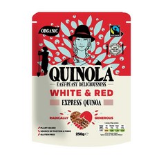 Quinola Mothergrain 퀴놀라마더그레인 퀴놀라 페어트레이드 화이트 앤 레드 익스프레스 퀴노아, 1개