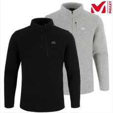 밀레 남성 가을 겨울 기모 깔끔한 긴팔티셔츠 등산티셔츠 작업복 K2 블랙야크
