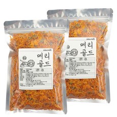 다누푸드 메리골드 마리골드 꽃차 꽃잎차 이집트산, 100g, 2개