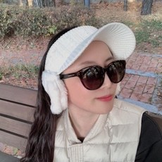 겨울여성귀마개모자