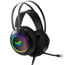 pc헤드셋 게임용 컴퓨터 무선 가성비좋은 게이밍 귀안아픈, USB 인터페이스
