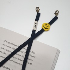 스마일마스크스트랩 코바늘 핸드메이드 써지컬고리