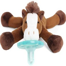 WubbaNub Infant Pacifier - Horse null, 1, 기타