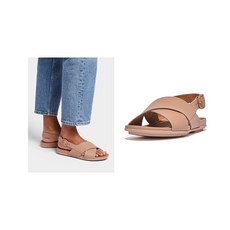 [핏플랍(슈즈)] [공식★빠른배송] 그라시에 크로스백스트랩 샌들 레더 여성(FV2-137)