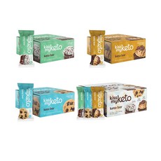 Kiss My Keto (당일발송) 키스마이키토 키토바 1박스 (12개입) 4종 택1, 3. Cookie Dough 12 bar, 단일상품