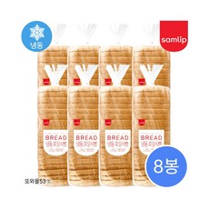 에스피씨삼립 냉동 호밀식빵 8봉, 720g, 8개