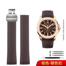 Patek Philippe 파텍필립 시계 호환 21mm pp 아쿠아넛 5167a 실리콘 젤리 러버 밴드 우레탄 스트랩 시계줄