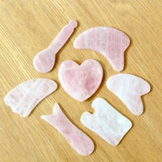 Jielly 로즈쿼츠 괄사 물고기 승모근풀기, 1개, 날개2