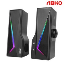 앱코 2채널 USB 블루투스 하이브리드 사운드바 게이밍 스피커, Black, sp250bt