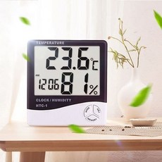 가정용 테이블 디지털 온습도계WC12972, 쿠팡 본상품선택, 1개