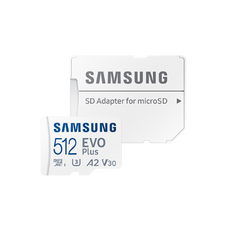 삼성전자 EVO PLUS 마이크로SD 메모리카드 MB-MC512HA/KR, 512GB