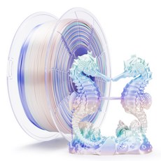 가제트 PLA PRO 필라멘트 3D프린터 1kg 투명 형광 무광 실키 특수 HS 1.75MM 실크 매트 그라디언트, Gradient Silky Pastel pearl