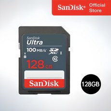 샌디스크 SD메모리카드 SDXC ULTRA 울트라 DUNR 128GB, 1개 128기가