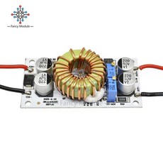 500W 10A 스텝 업 전원 공급 장치 DC 8.5V-48V 10-50V 부스트 컨버터 정전압 전류 드라이브 모듈, [01] 10A 250W, 1개