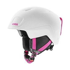 UVEX 유벡스 스키 스노우보드 헬멧 51~58cm, white/pink mat, 51-55 cm