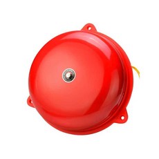 적색 경보기 사이렌 알람벨 대형 공장 병원 안전 장치, 6인치 알람벨(DC24V), 1개