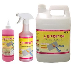 울트라캠 스티커 제거 제 500ml 600ml 3.75L 뾰족이 스프레이 껌 본드 끈끈이 시트지 접착제 테이프 자동차 유리 불법 주차 위반 금지 딱지 라벨 잔유물 자국 용해제, 1개