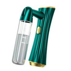 페이스 스티머 얼굴 스팀기 보습 미용 스킨 케어 도구 나노 페이셜 분무기 USB 충전식 산소 주입, 1)green