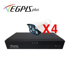 상품상세페이지참조 이지피스EHR-450QHDS 녹화기+JI-SEFHD07 카메라 4대, 단품