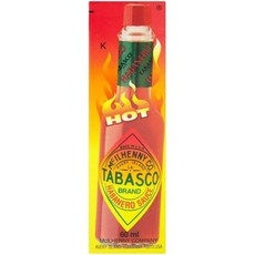 영국발송 Tabasco Habanero 소스 핫 (60ml) - 팩 of 2