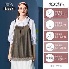 전자파 차단 앞치마 초기 임산부 임신 선물 출산 기능성 원단 속옷 란제리 담요, 1개