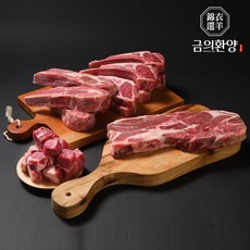 금의환양 양고기 패밀리 가족세트 - 램마호크+숄더렉+프렌치렉+큐브 [원산지-호주]