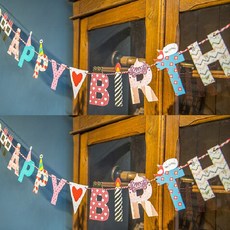 디자이너미미 생일파티용 가렌더2OC / 색상 배송상품 : 생일 (생일파티/파티용품/예쁜가렌더/파티가렌더/생일가렌더/돌잔치소품/돌잔치용품/돌기념품/출산 추천)