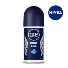 니베아 데오드란트 맨 쿨킥 롤온 50ml 언더암 케어, 1개