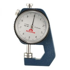 uxcell 다이얼 두께 게이지 010mm x 0.1mm 졸업 플랫 앤빌 밀리미터 독서 보석 가죽 보드 얇은 아이템, 1개