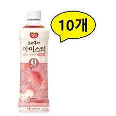 동원 보성홍차 아이스티 제로 복숭아, 500ml, 10개