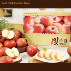 eTV [빛소담세척사과] 3kg*2박스 (과당190g~300g), 1