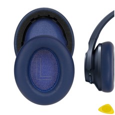 Geekria QuickFit 교체용 이어 패드 Q20 Q20+ 헤드폰용 이어 패드(라이프 2 네오에 적합하지 않음) 헤드폰 이어 쿠션 이어컵 커버 수리 부품, 파란색