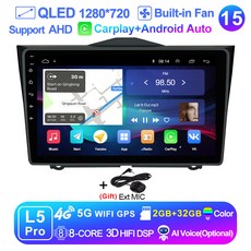 LEHX Pro 차량용 라디오 멀티미디어 비디오 플레이어 안 이드 12 자동 카플레이 4G GPS 2din DVD 5G 와이파이 LADA 2019 그랜타 크로스 2018, CHINA_L5 Pro(2-32GB)-0