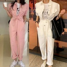 핑크점프슈트