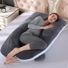 박나래 임산부 선물 바디필로우 u자 꿀잠 낮잠 편안한 바디필로우 대형 베개, M