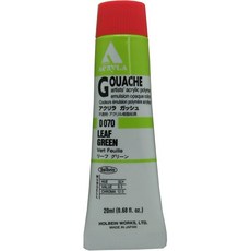 Holbein Acryla Gouache Artists 아크릴 폴리머 에멀젼 20ml 리프 그린 (D070)