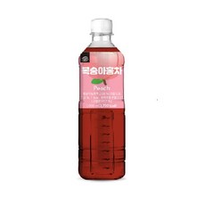 대호식품 까르페데이 복숭아홍차 액상, 1L, 6개