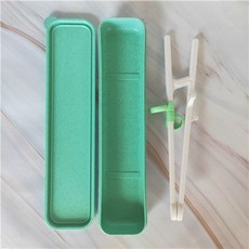 외국인젓가락교정 성인용 어른이 방법 실리콘 아이하시, 단일사이즈, 민트 그린 벨트