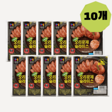 목우촌 오메가3 오리훈제 슬라이스, 10개, 180g