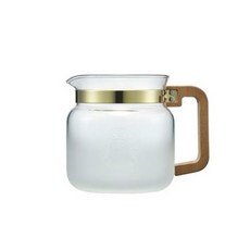 스타벅스 우드 핸들 글라스 서버 680ml, 1개