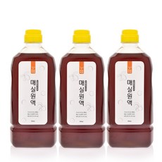 매실락원 유기농 매실 원액 2700ml / 900ml x 3병