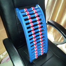 혹등 보조기 자궁 경부 요추 마사지 쿠션 허리 척추 들것 척추 척추 진정 프레임, 롤러 자기 치료