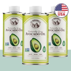 라투랑겔 엑스트라 버진 아보카도 오일 오메가9, 500ml, 3개