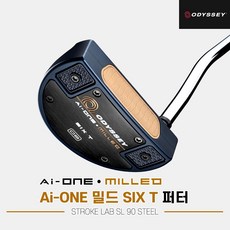 [캘러웨이코리아정품]2024 오디세이 Ai-ONE 밀드(MILLED) SIX T DB 퍼터[남여공용][말렛][PISTOL GRIP][식스6번], 34인치