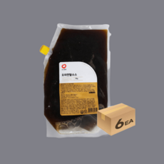 소스공방 냉장 오리엔탈 소스, 2kg, 6개